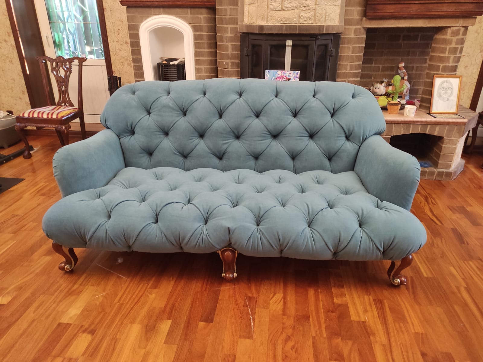 Перетяжка дивана. Братеево